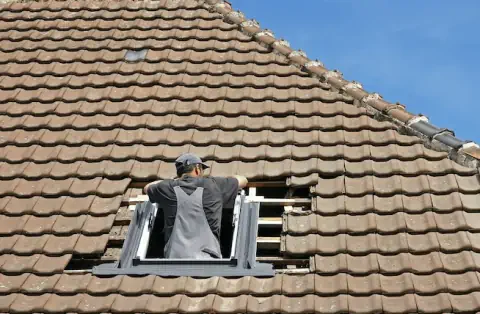 Pose de velux - Bollezeele